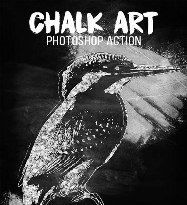 Chalk Art Photoshop Action