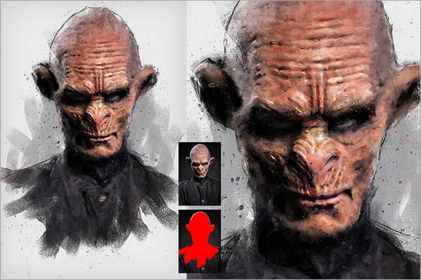 Concept Art Photoshop Action