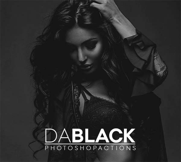 Dablack Pro Set Photoshop Actions