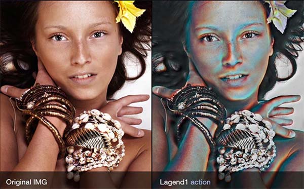 Photoshop Dreamy Actions set