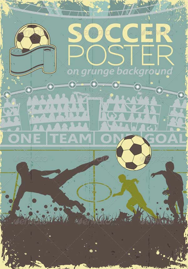 Football Soccer Poster Design