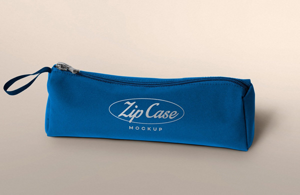 Free Pencil Case Mockup