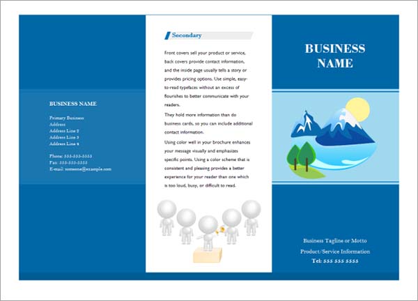 Free Transportation Brochure Template