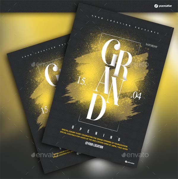 Grand Opening Creative Flyer