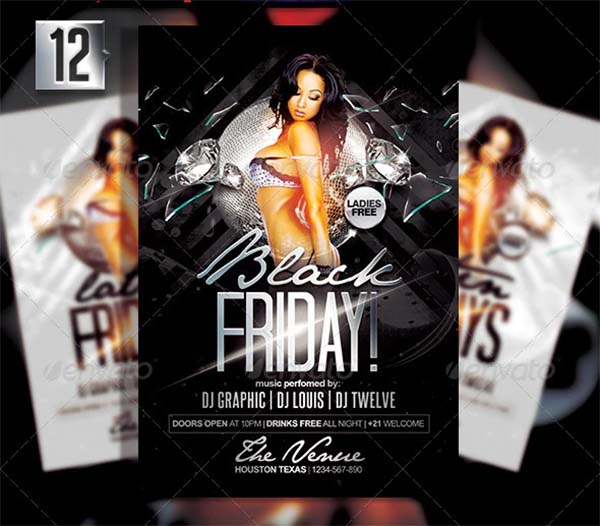 Latin Fridays White Affair Flyer