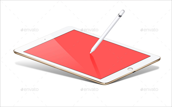 Pencil Vector Mockup