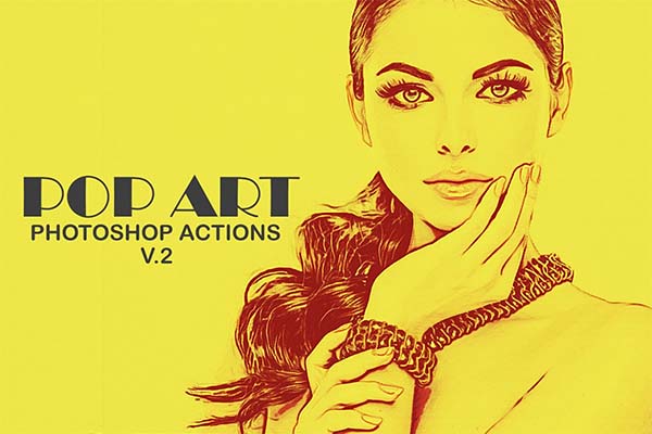 Pop Art Photoshop Actions