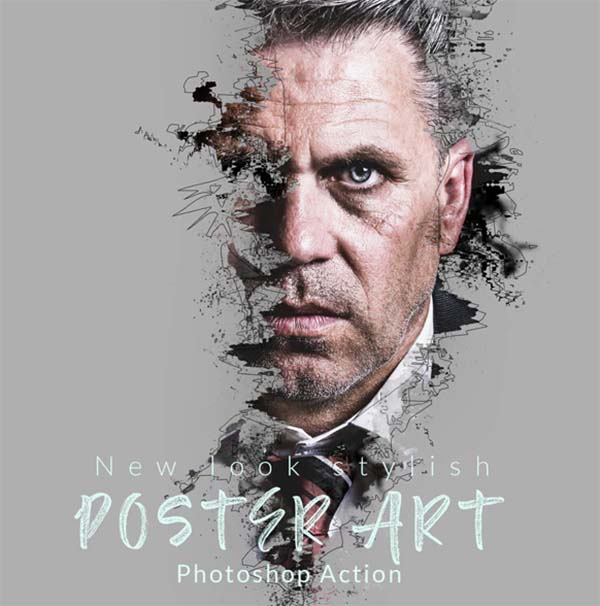 Poster Art Photoshop Action