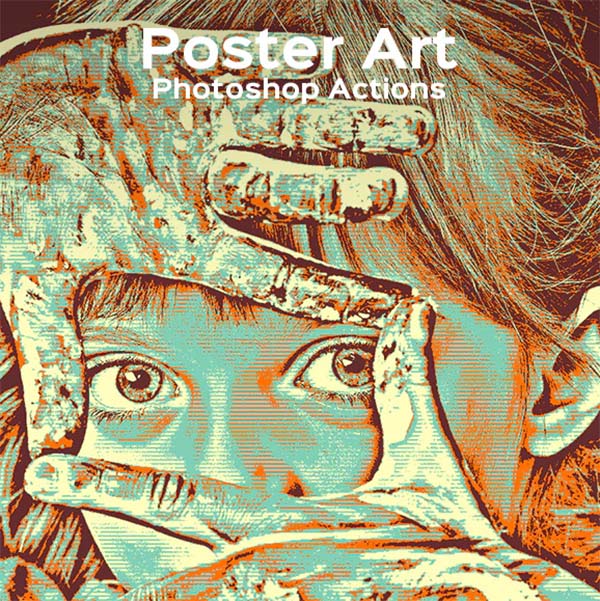 Poster Art Photoshop Actions File