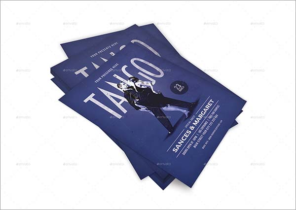 Tango Dance Flyer Template