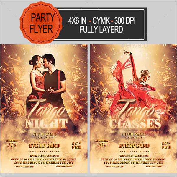 Tango PSD Flyer