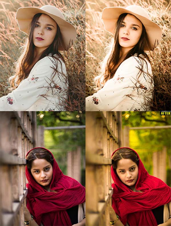 15 Retouching Lightroom Presets