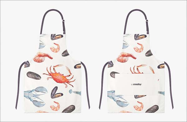 Apron Mockup PSD Template