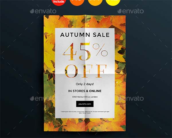 Autumn Sale Flyers and Posters Template