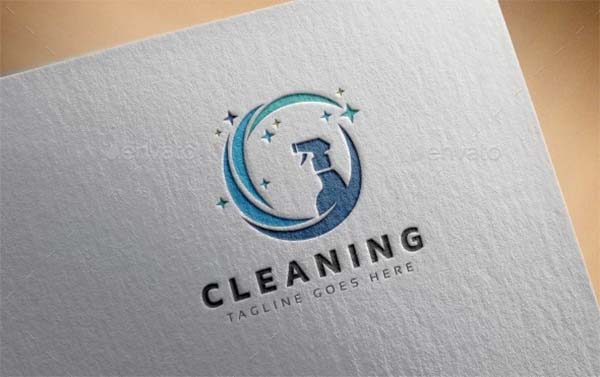 Cleaning Logo Design