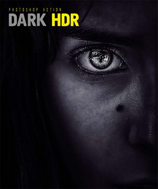 HDR Photoshop Dark Actions