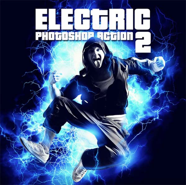 Electric 2 Photoshop Action