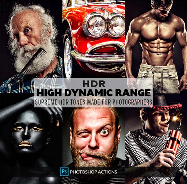 HDR Photoshop Pro Action