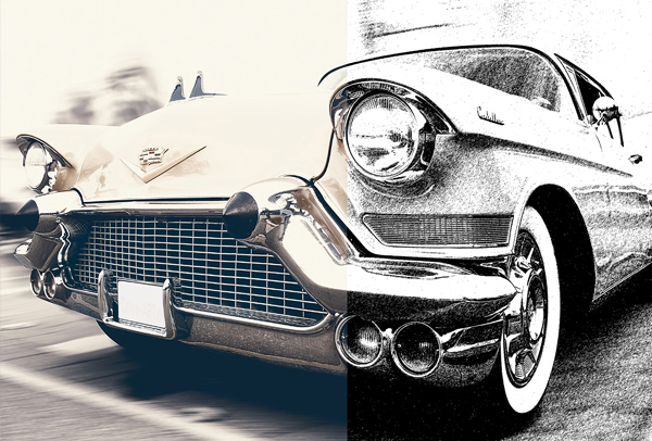 Halftone Studio Action Pack