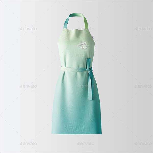 Home Kietchen Apron Mockup