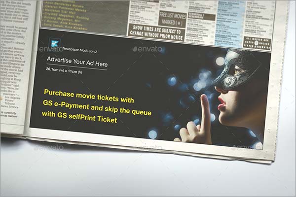 Newspaper Mock-up PSD Design