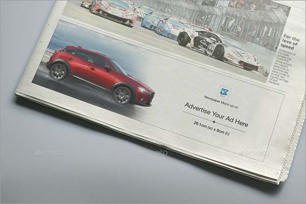 PSD Newspaper Mock-up