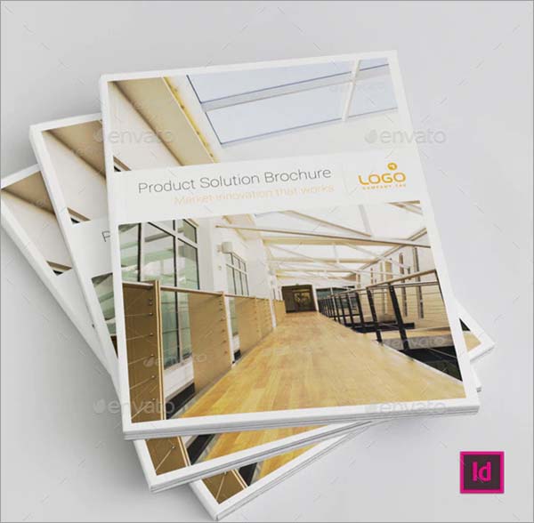 Product Solutions Brochure Template