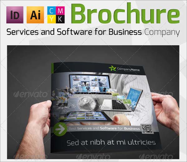 Solution and Software Brochure Template
