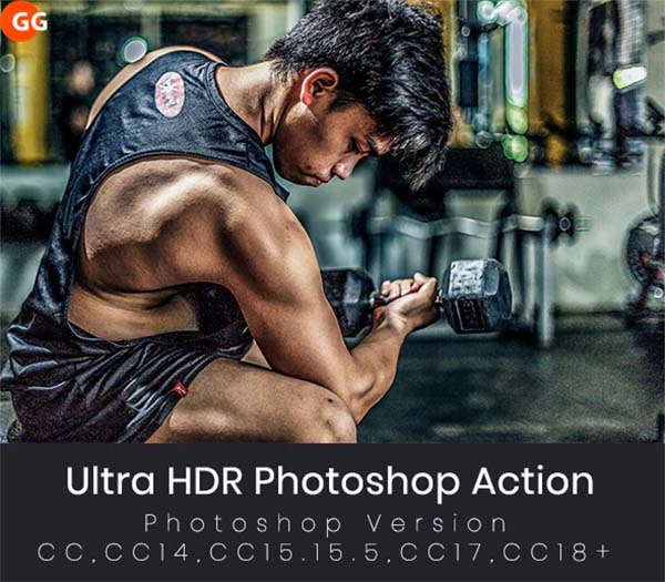 Ultra HDR Photoshop Action