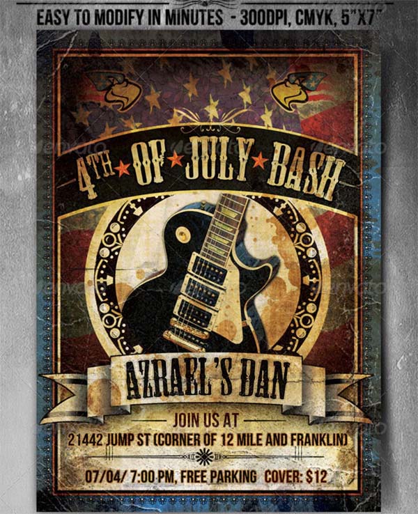 Vintage Event Poster Template
