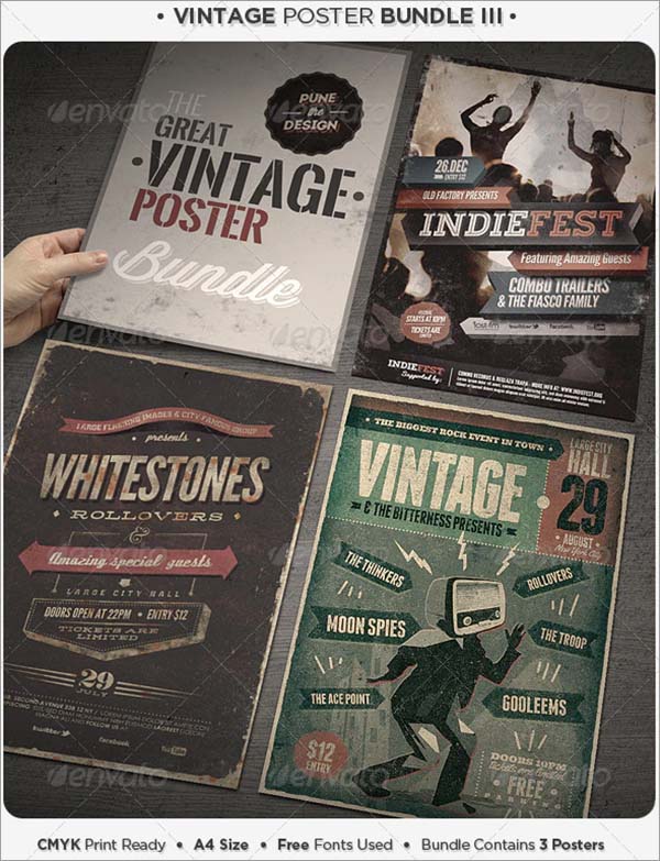 Vintage Poster Bundle