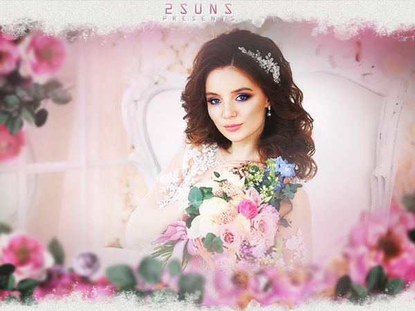 Art Flowers Overlays Template