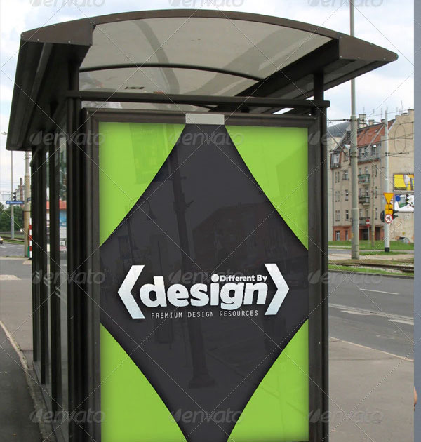 Best Bus Stop Mockups