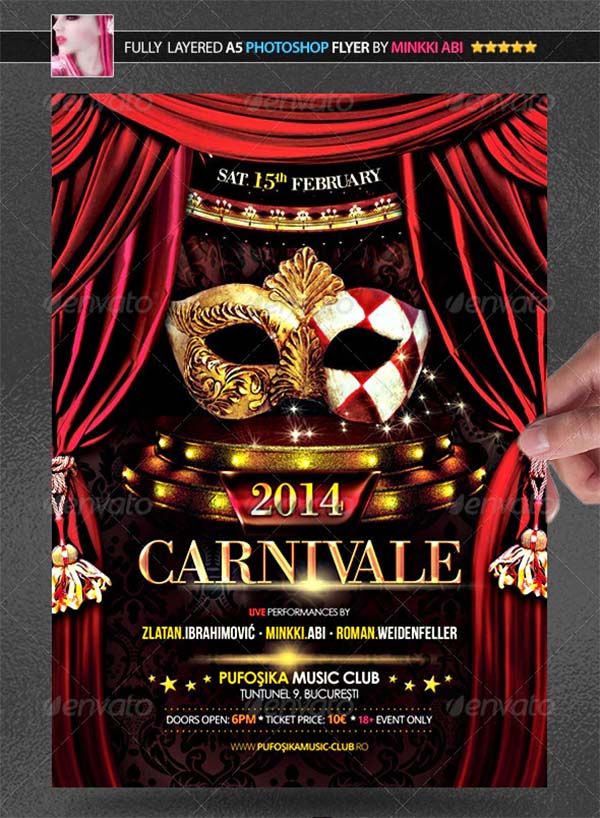 Carnival 2014 Poster and Flyer Template