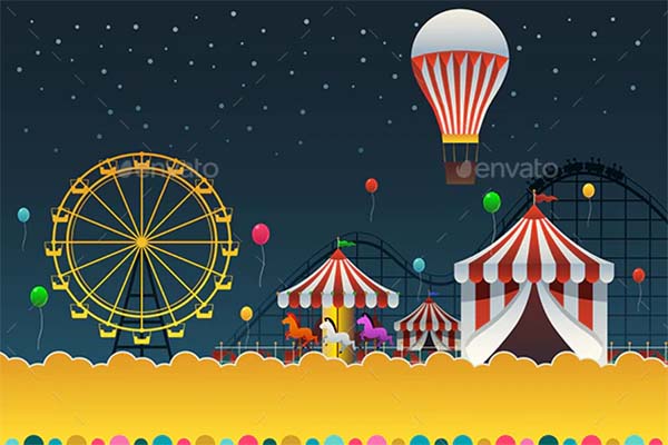 Carnival Night Poster Template