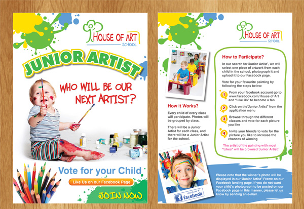 Modern Painting Flyer Design