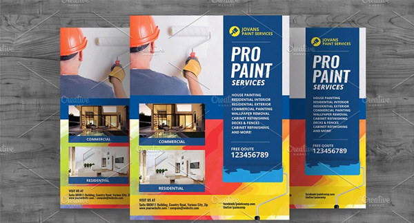 Paint Services Flyer