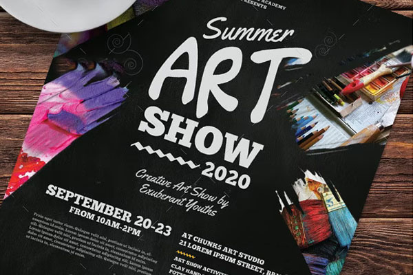 28+ Art Event Flyers | Free & Premium PSD | Ai | Word ( Doc ) | InDesign Format Templates