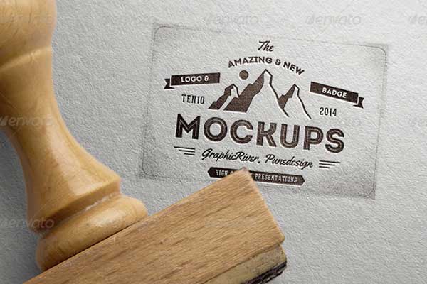 23+ Best Paper Logo Mockups | Free & Premium Photoshop Mockup Templates