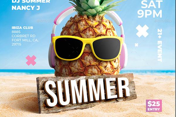26+ Beach Flyer Templates | Free & Premium PSD | Ai | Word ( Doc ) | InDesign Format Templates
