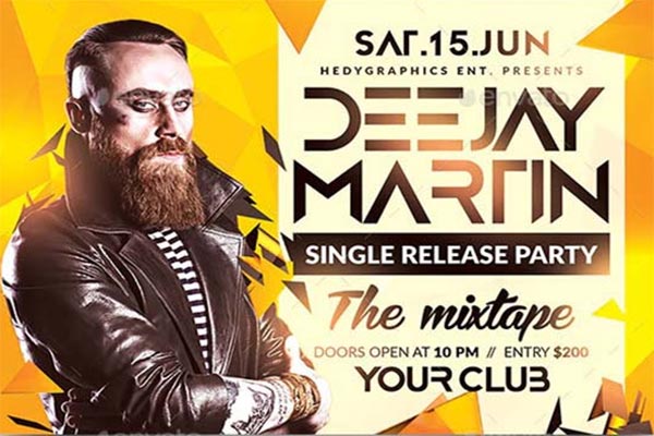 51+ Artist Flyer Templates | Free & Premium PSD | Vector | EPS | PNG | Ai | JPG Downloads