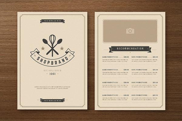 20+ Bar Menu Templates | Free PSD | EPS | Illustrator Format Downloads