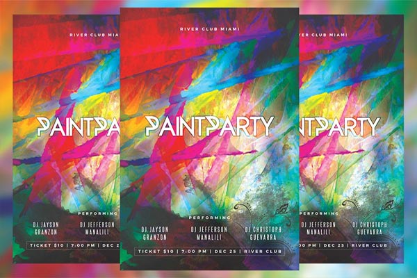 43+ Best Paint Flyer Templates | Psd | Ai | Vector | Eps | Free & Premium Downloads