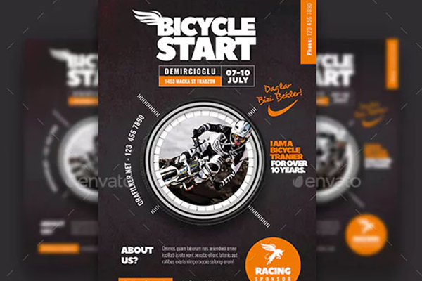 45+ Bicycle Flyer Templates | Free & Premium PSD | Word | InDesign | Ai | Vector | EPS | PNG | PDF Downloads