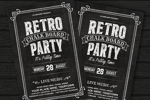 19+ Blackboard Flyer Templates | Free & Premium PSD | Ai | Vector | InDesign Formats Download
