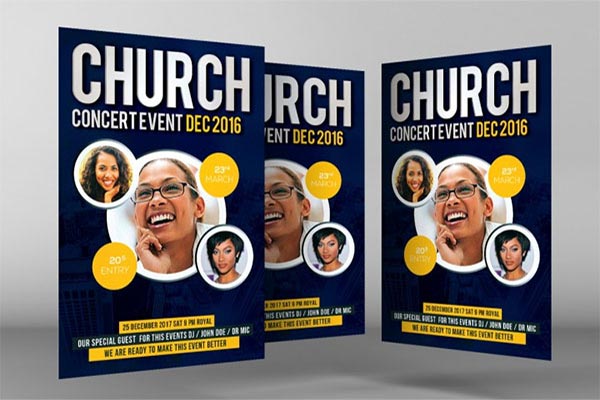 37+ Church Invitation Flyer Templates – Printable Free & Premium PSD, Ai, Word, Doc, InDesign, Vector, EPS, PNG, PDF, TIFF, Formats Download