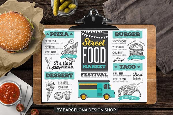 33+ Food Truck Menu Templates | Free & Premium PSD | Vector | PDF | PNG | EPS | Ai | Downloads