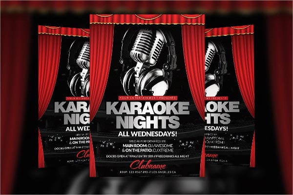 21+ Karaoke Flyer Templates | Free & Premium PSD | Illustrator Downloads