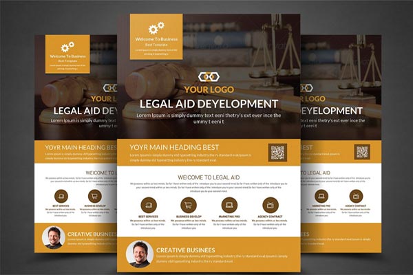 Lawyer Flyer Templates | Free & Premium 36+ PSD | Ai | InDesign Formats Downloads