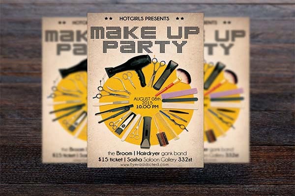 12+ Makeup Flyer Templates | Free & Premium Psd, Word ( Doc ), InDesign, Ai, Vector Format Downloads